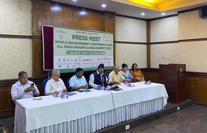 All India Mayors & RWAs Summit on Waste Management and World Conference on Environment to be held in DelhiAll India Mayors & RWAs Summit on Waste Management and World Conference on Environment to be held in Delhi